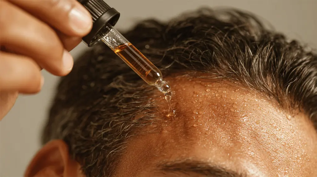 두피에 영양을 공급하는 오일 트리트먼트 이미지