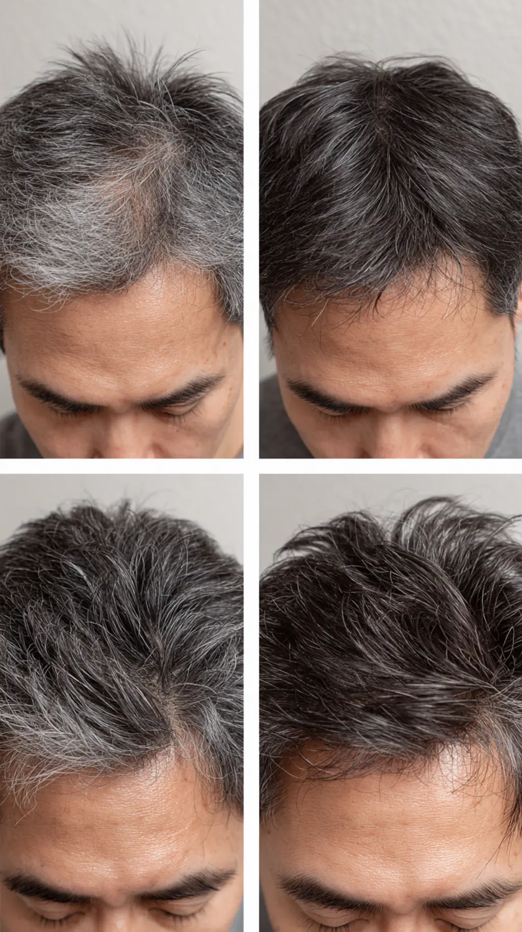 염색모 관리 후 이미지