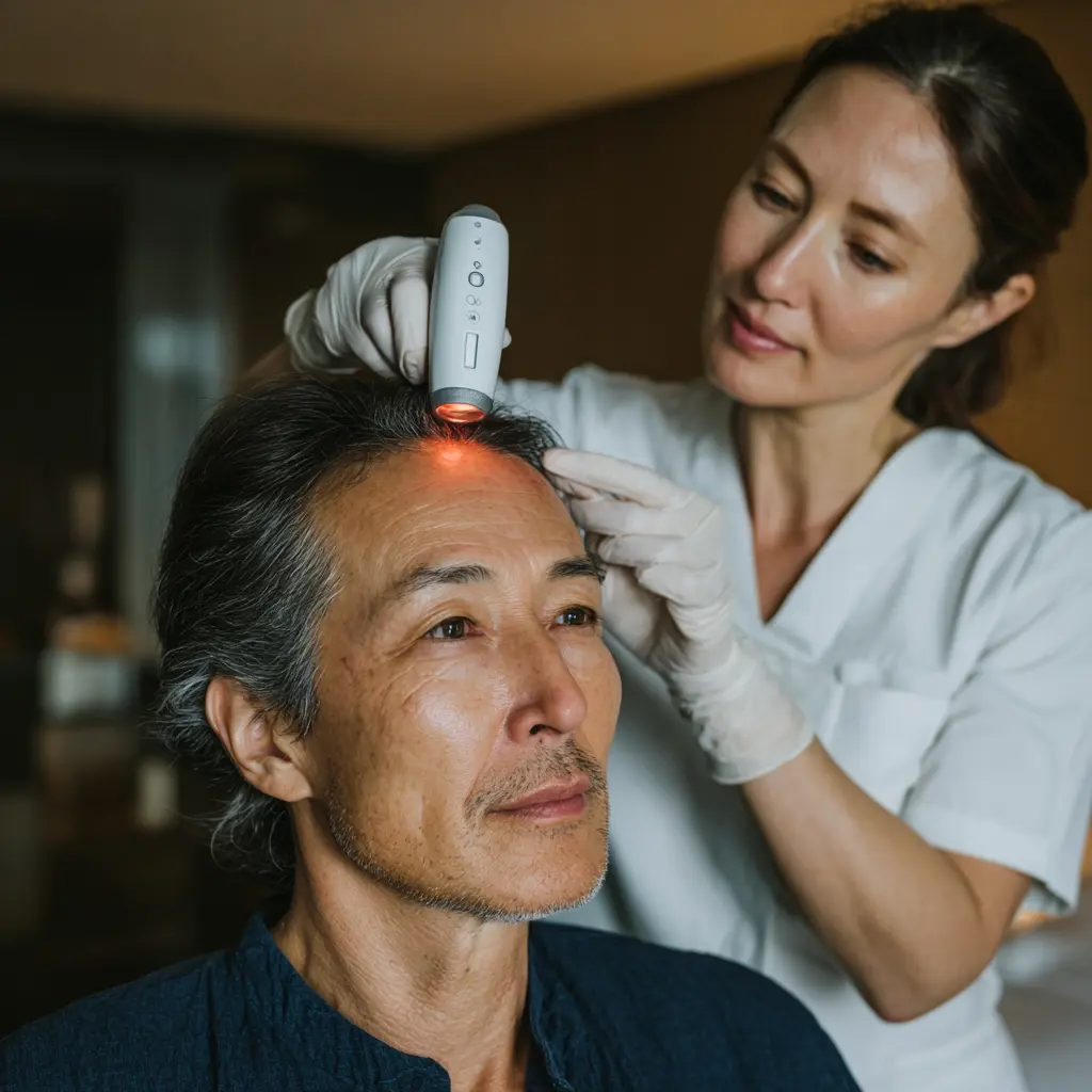 크리시모의 전문적인 두피 관리 기기