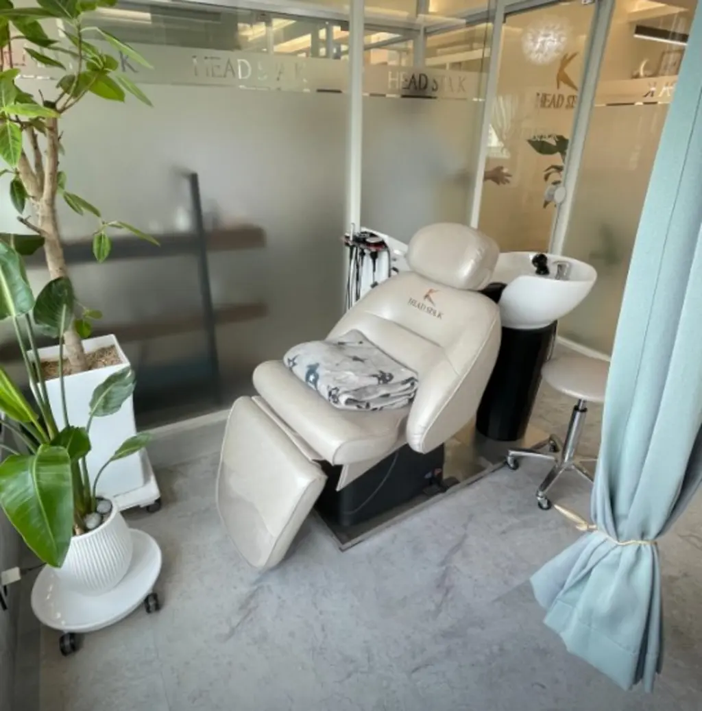 헤드스파K 일산점 살롱룸 헤드스파 의자
